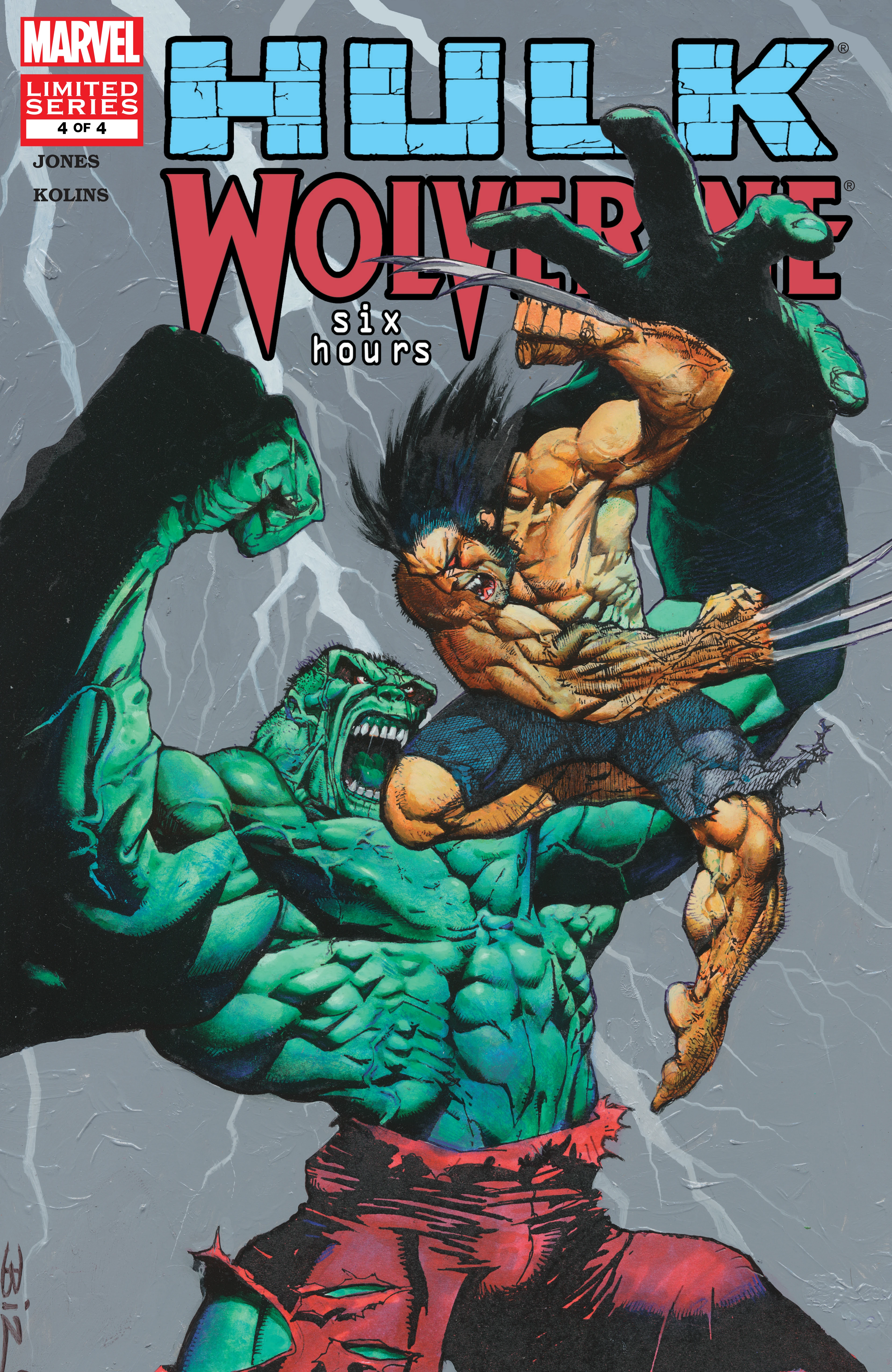 Hulk/Wolverine: 6 Hours #4 (Marvel, 2003 — Cover A) cover
